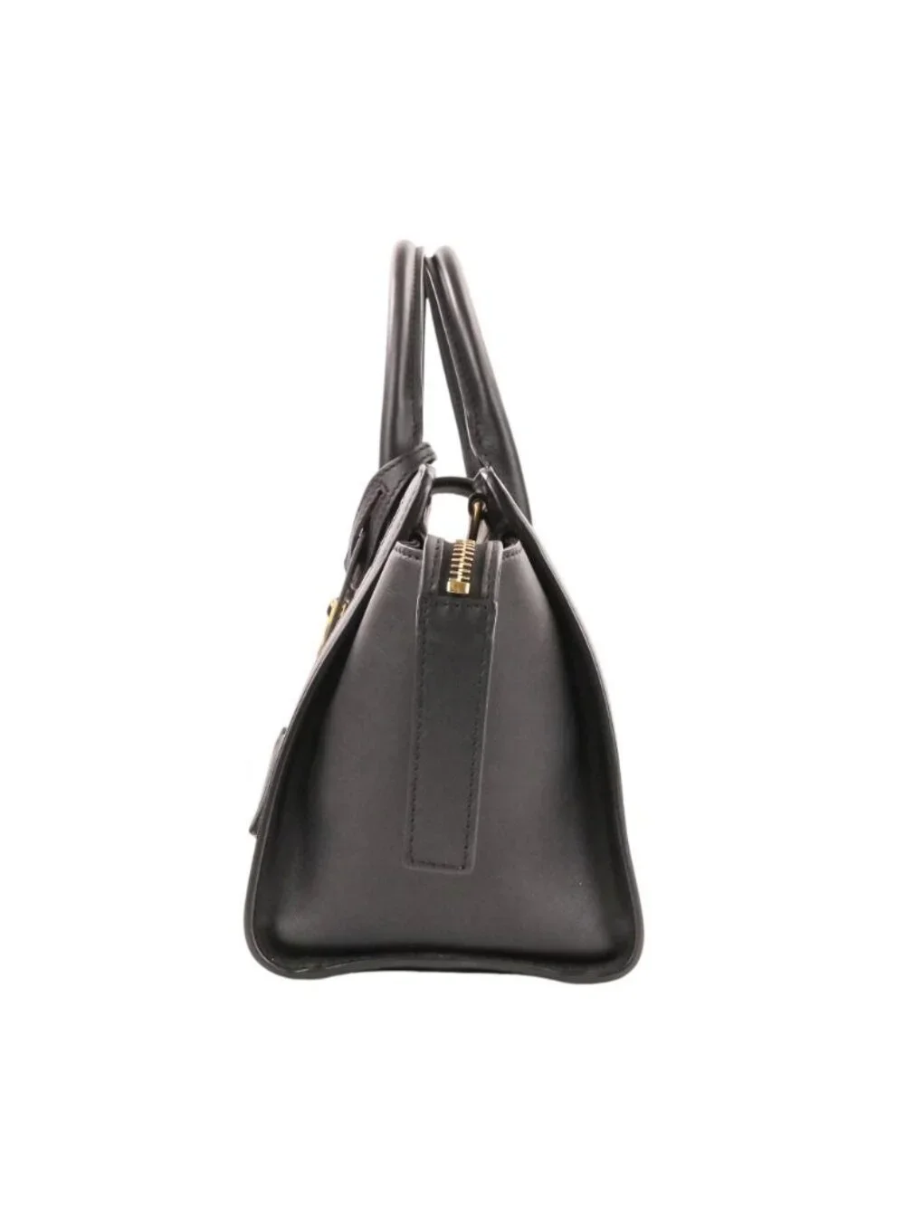 Saint Laurent Paris Downtown Baby 2-Way Shoulder Bag Black Kinari